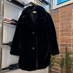 Philosophy Faux fur coat EUC!